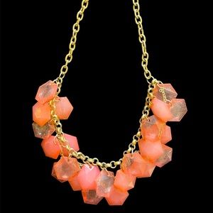 Salmon colored Necklace